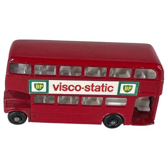 Matchbox Laney Diecast Routemaster #5 London Bus BP Visco Static Decker England - Picture 6 of 9